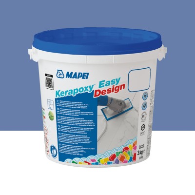 Епоксидний шовний заповнювач (фуга) MAPEI KERAPOXY EASY DESIGN №172, небесно синій, 3 кг (5KB017203)